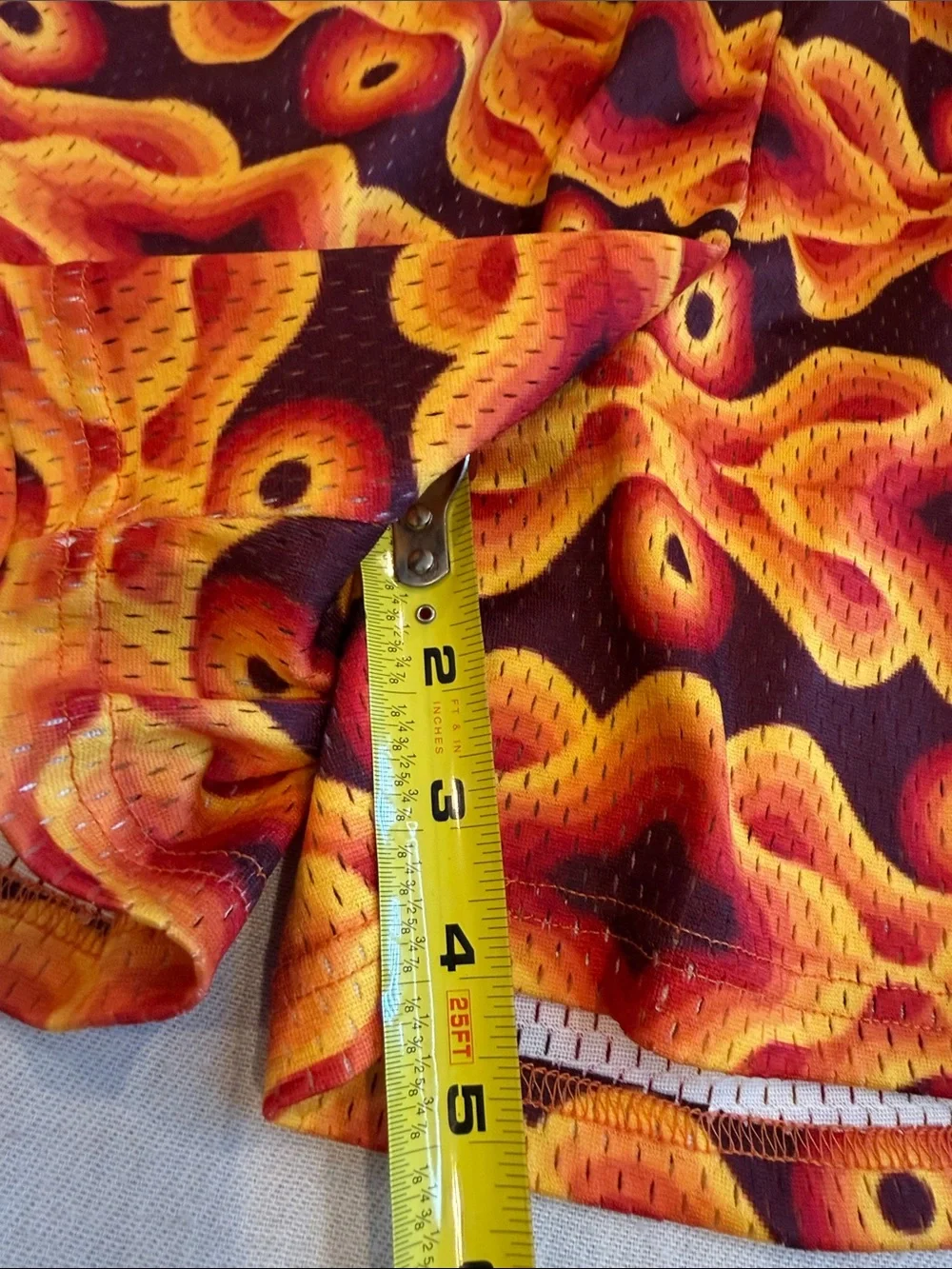 1708102 Inaka Power Short- Lava Orange SZ S EUC